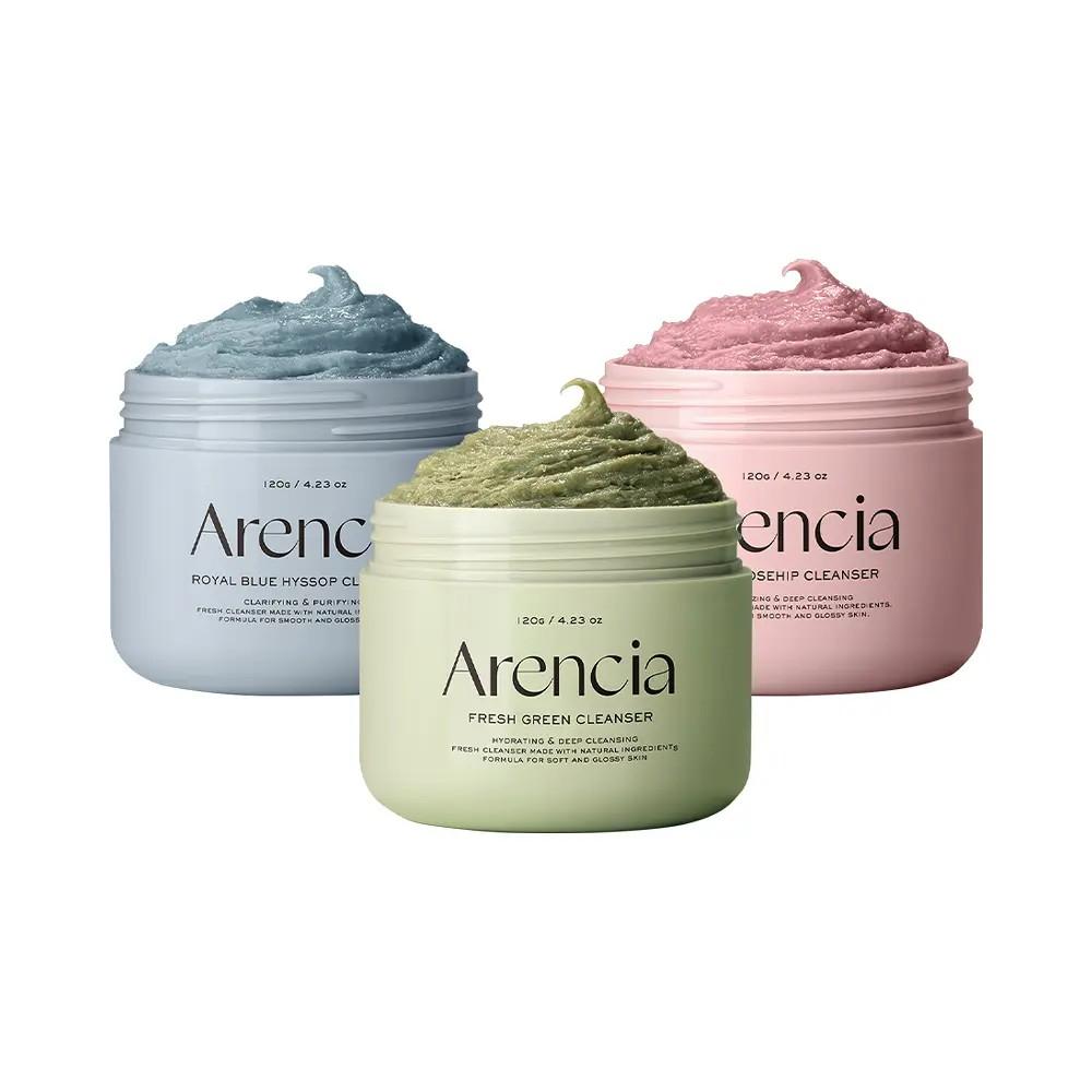 arencia Набор свежих очищающих средств с рисом и моти (Выберите 1 : Зеленый / Шиповник / Синий иссоп + 15 г)