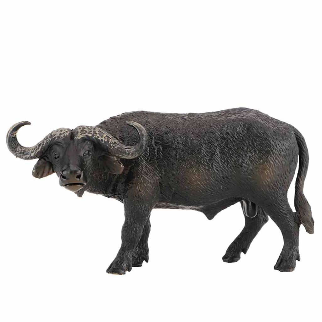 Animal Model Children"s Toy Simulation Buffalo Environmentally Friendly Plastic Mini Decoration