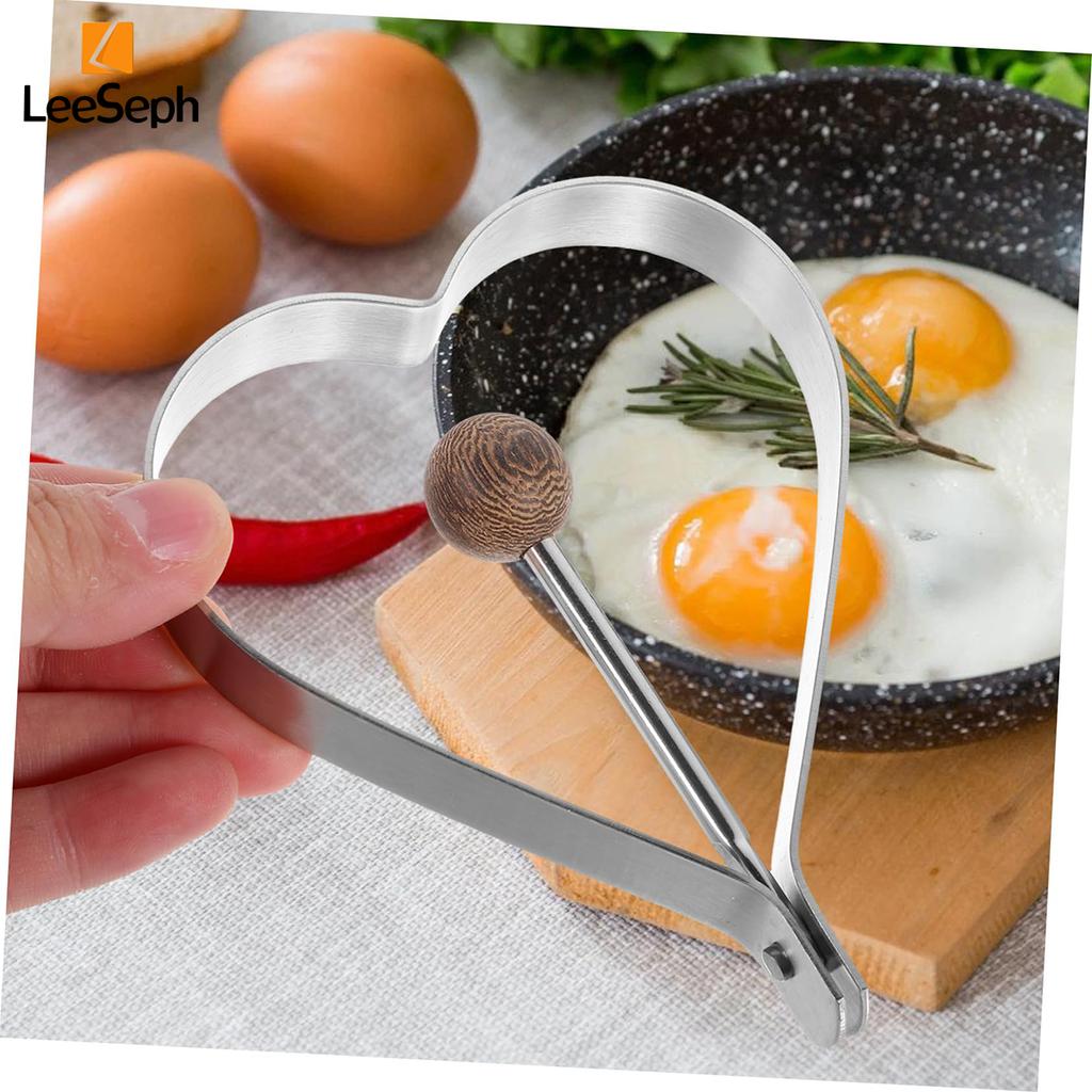 Egg Rings For Frying Eggs, Stainless Steel Ring Molds for Cooking Egg, Egg Ring Mold Cooking Ring In Star Heart Shaped Egg Mold