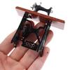 1:12 Dollhouse Miniature Furniture Retro Sewing Machine Tailor Toy Doll House Vintage Decoration Accessories