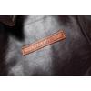 Chinese Size Brown Oil Waxed First Layer Genuine Cowhide A2 Flight Jackets Men Leather Jacket Autumn