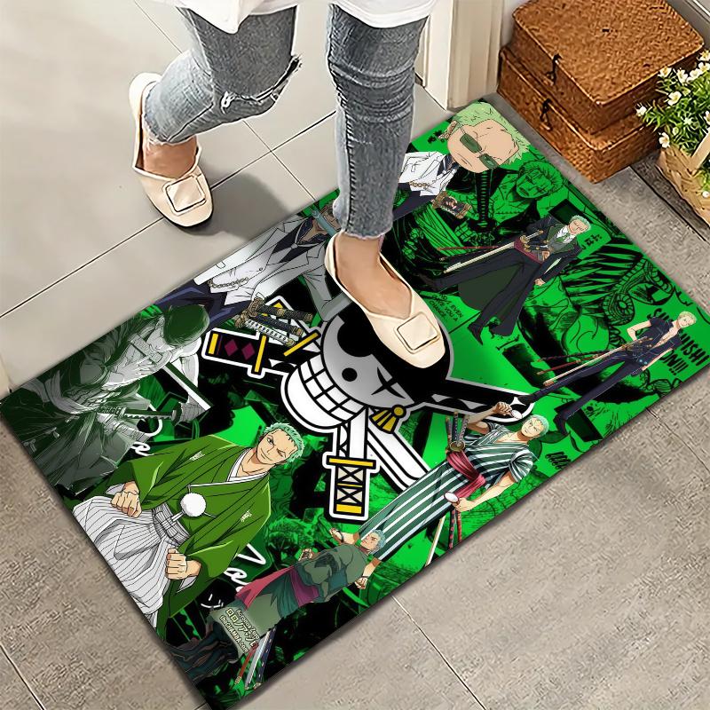 Roronoa Zoro Carpet Rug For Living Room Bedroom Home Sofa Decoration Kids Play Nonslip Floor Mat