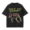 Fist My Bump 2026 Washed Tshirt Men Project Hail Mary Streetwear Cotton T Shirts Beach O Neck Harajuku Tee Shirt Plus Size Tops