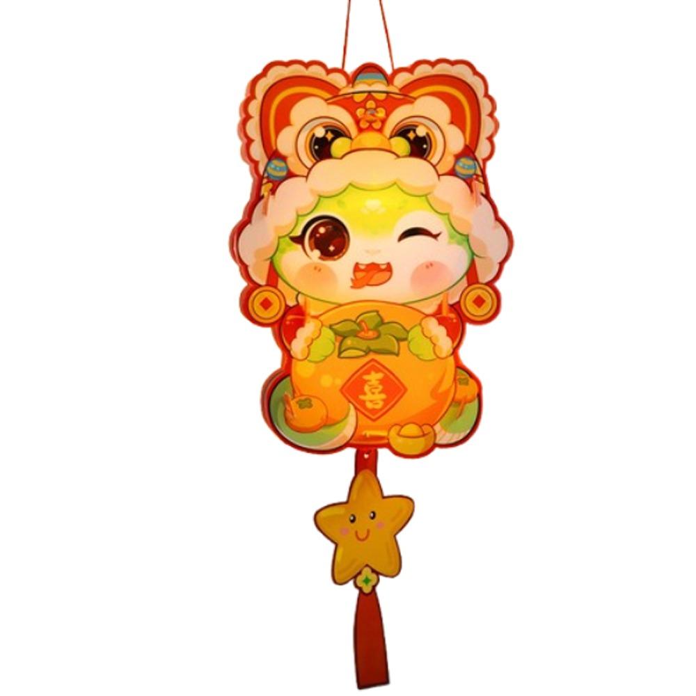 Традиционный новогодний светящийся фонарь в китайском стиле, товары для весеннего фестиваля, весенний фестиваль