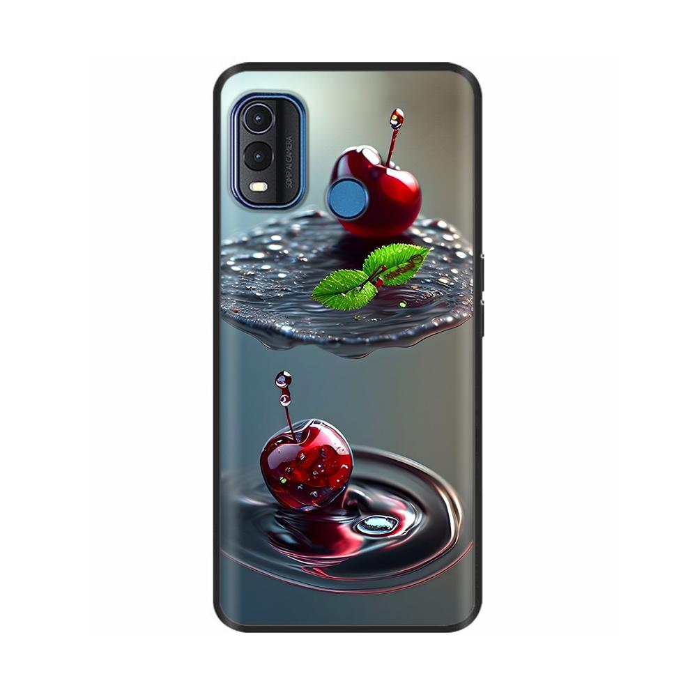 For Nokia G11 Plus Case Cute Heart Flower Soft Silicone Back Cover for Nokia G11 Plus NokiaG11 G 11 Bumper Black TPU Phone Cases