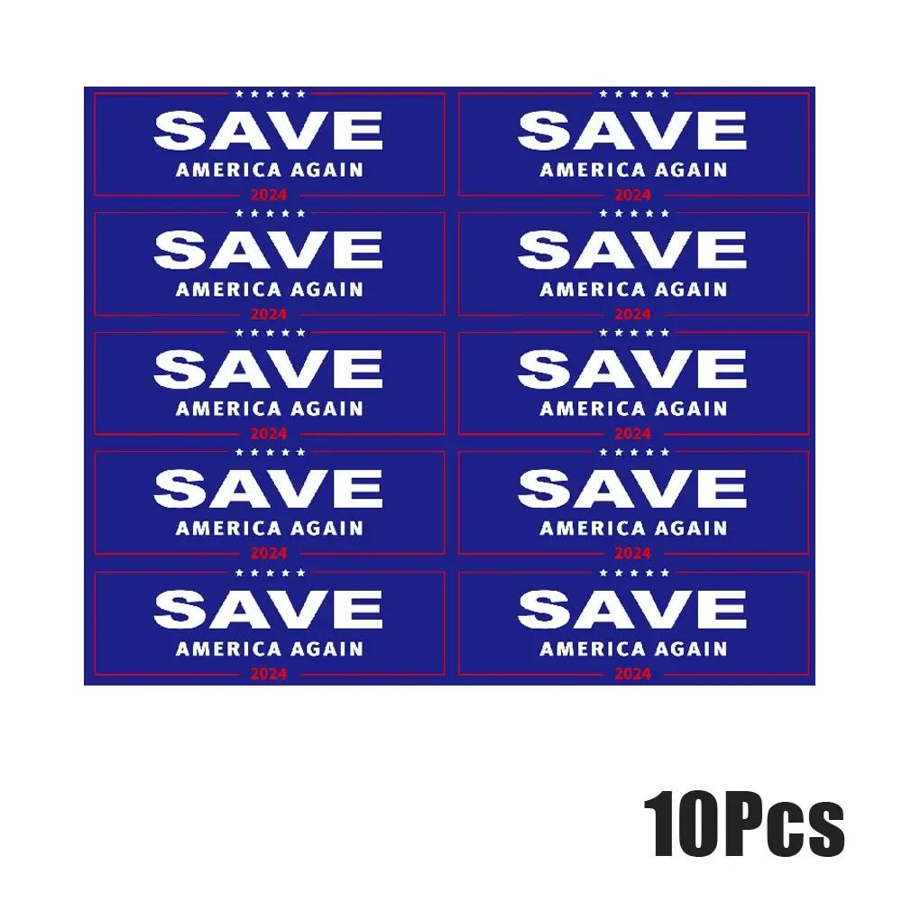 10 шт. Автомобильные наружные аксессуары TRUMP Make America Great Again Styling Stickers Декоративные наклейки Универсальные автомобильные наклейки