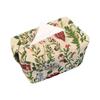 1PC Chinese Style Flower Embroidery Storage Bag Creative Desktop Tissue Holder Fabric Drawer for Home Decoration