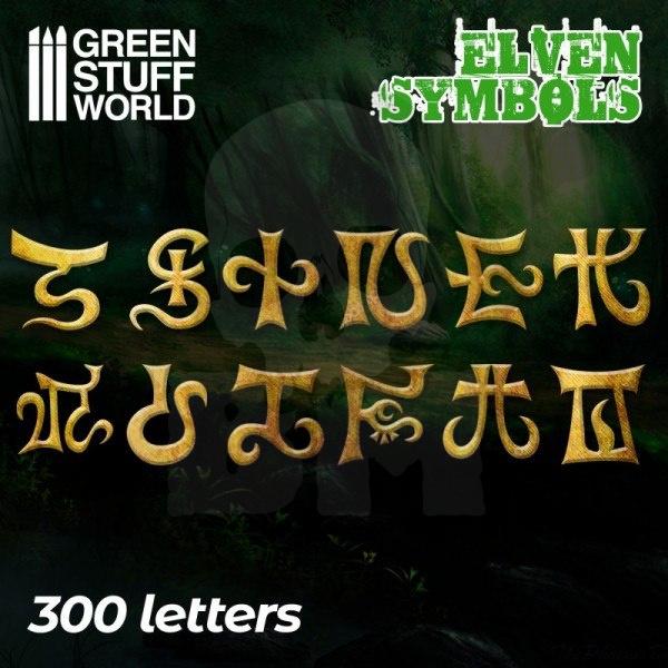 Gstu505351 elven symbols 300 letters