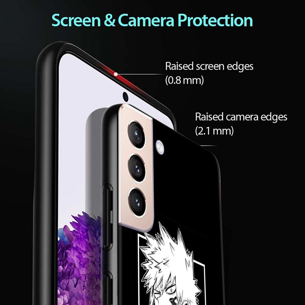 Чехол для телефона Samsung S21 S20 Ultra S10 Plus Lite S21 S20 Fe 5g Galaxy S10e S9 S8 S7 Edge, силиконовый чехол My Hero Academia