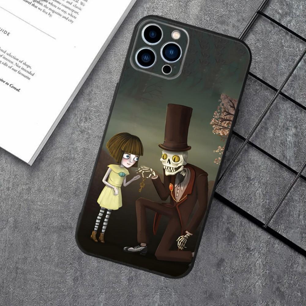 Чехол для телефона F-FranS B-BowS для iPhone 16,15,14,13,12,11,XS,XR,X,8,7,Pro,Max,Plus,mini Силиконовый Черный Чехол