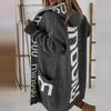 Women's Long Hooded Cardigan Monogram Knitted Sweater Coat