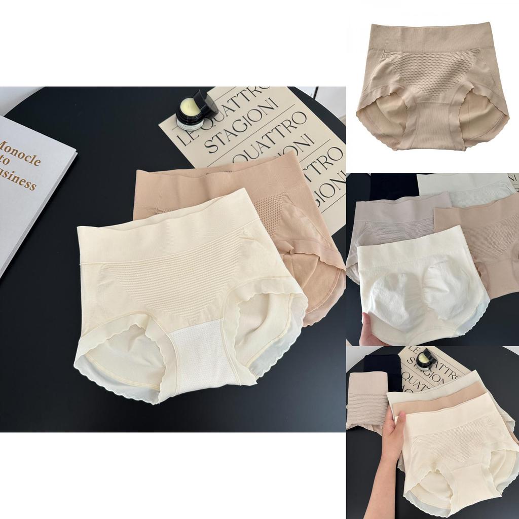 N8415 Формирующее нижнее белье с высокой талией и дизайном «персиковые ягодицы» для женщин в землистых тонах