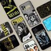 Гранж-группа N-Nirvana Для IPhone 17 16 15 14 13 12 11 Pro Max Plus Ударопрочный Черный Мягкий Чехол для Телефона