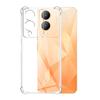 Для Vivo Y17S 2023 Чехол Прозрачный Ударопрочный Силиконовый Мягкий Чехол для Телефона Для VivoY17S Y 17S0 VIVO Y17S 6.56" Бампер Защита Задняя Крышка