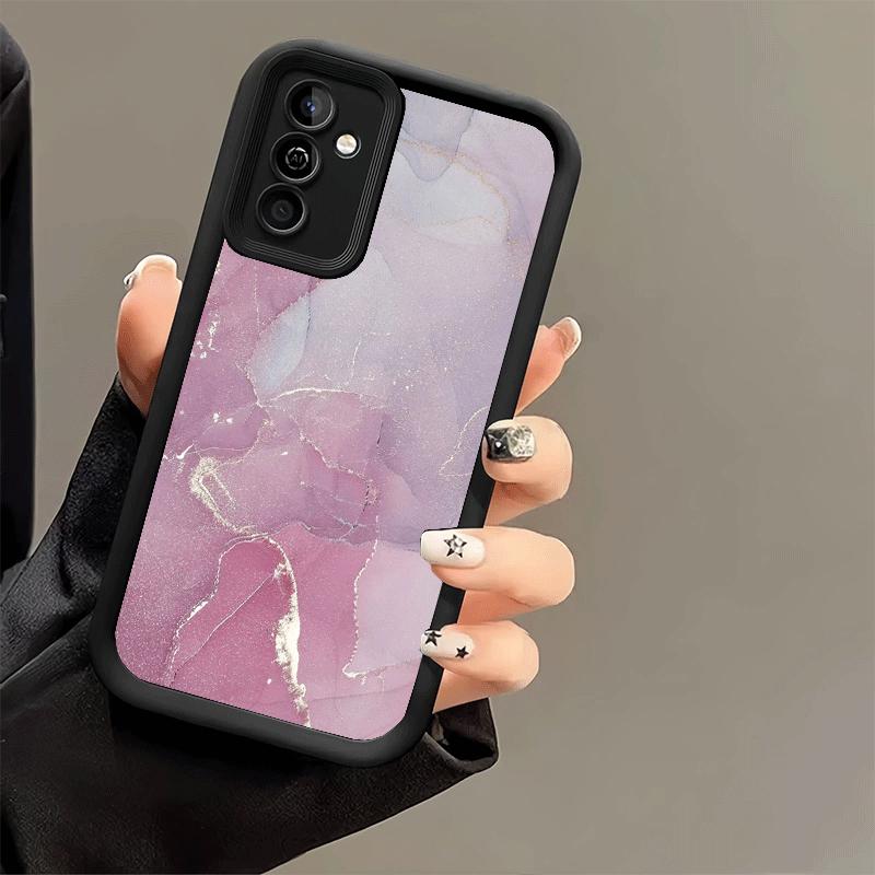 Чехол для телефона Samsung Galaxy A17 A16 A15 A14 A13 Золотой Гранитный Мраморный Узор A56 A36 A26 A55 A35 A25 A54 A34 A24 A53 A33 A23 A0