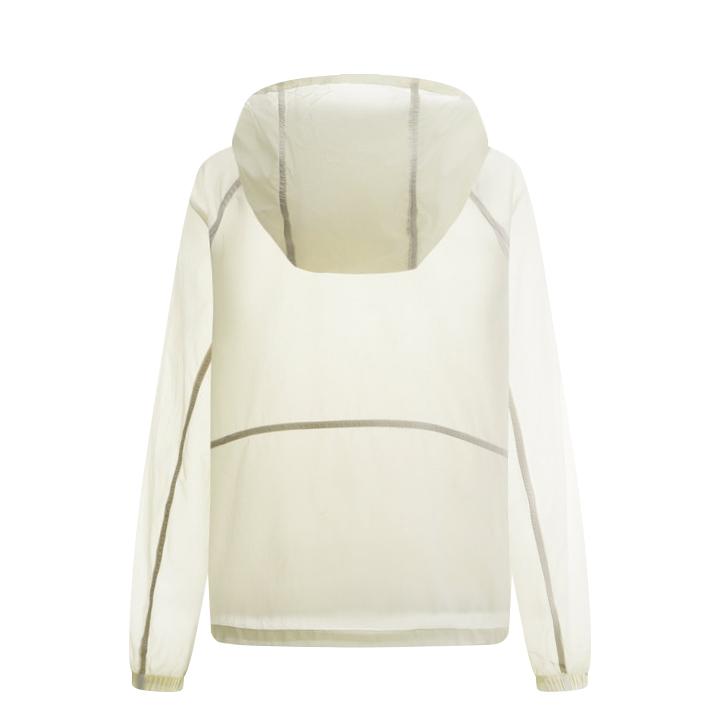 Li Ning УФ-защита Водонепроницаемая дышащая куртка «два в одном» с капюшоном Женская куртка Серебристо-Березово-Серая AFDU460-2