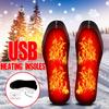 Зимние Унисекс Электрические Грелки для Ног USB Нагреваемые Стельки для Обуви Электрические Ноги Уличный Спорт Термостельки для Обуви Коврик Аксессуары