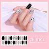 22 Finger Manicure Stickers Nail Polish Film Nail Stickers 5D Bronzing Waterproof Adhesive Nails Summer Hybrid