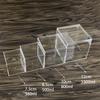 Square High Transparent Plastic Box Betta Breeding Box Mini Candy Packaging Box