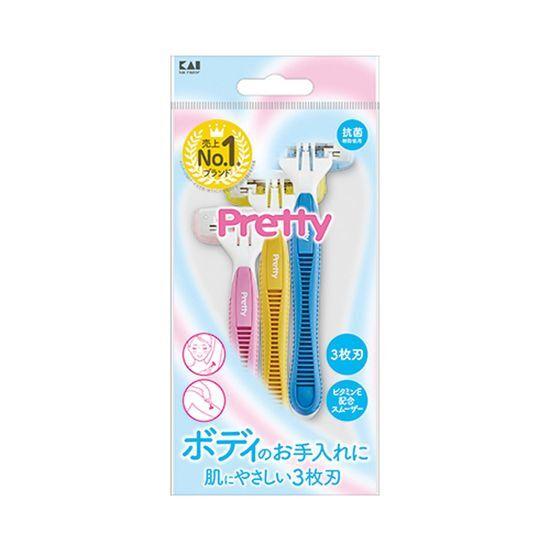 KAI Pretty Triple Blade Body Razor