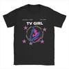 Men's TV Girl Who Really Cares Album T Shirts 100% Cotton Tops Amazing Short Sleeve O Neck Tees New Arrival T-Shirt