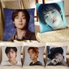 Парк Джихун K-pop Наволочка Модная Квадратная Наволочка Спальня Диван Гостиная Ins Декор Отдых