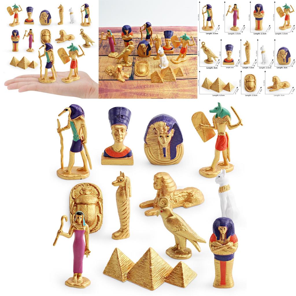 Древний Египет Королева Сфинкс Модель ПВХ Декоративная Коллекционная Для Домашней Демонстрации