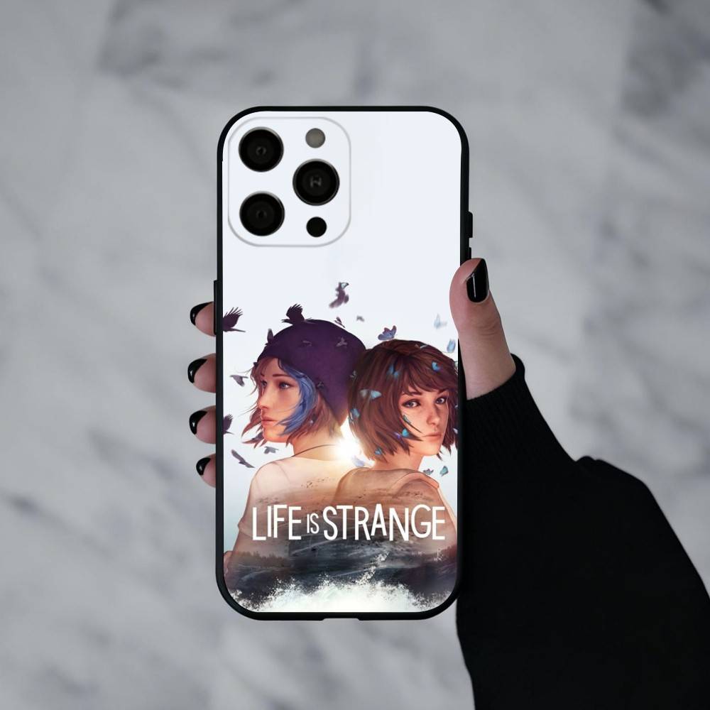 L-Life Is Strange Игра Чехол для телефона для iPhone 17pro, 16,15,14,13,12,11 X XR Plus, Другие Мягкий черный чехол
