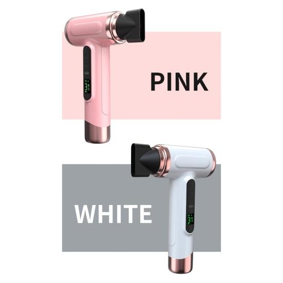 Беспроводной фен Yousheng 200 Вт 15000 мАч с возможностью зарядки через USB, регулируемый ЖК-дисплей, высокая скорость, быстрая сушка, низкий уровень шума, портативный дорожный женский фен