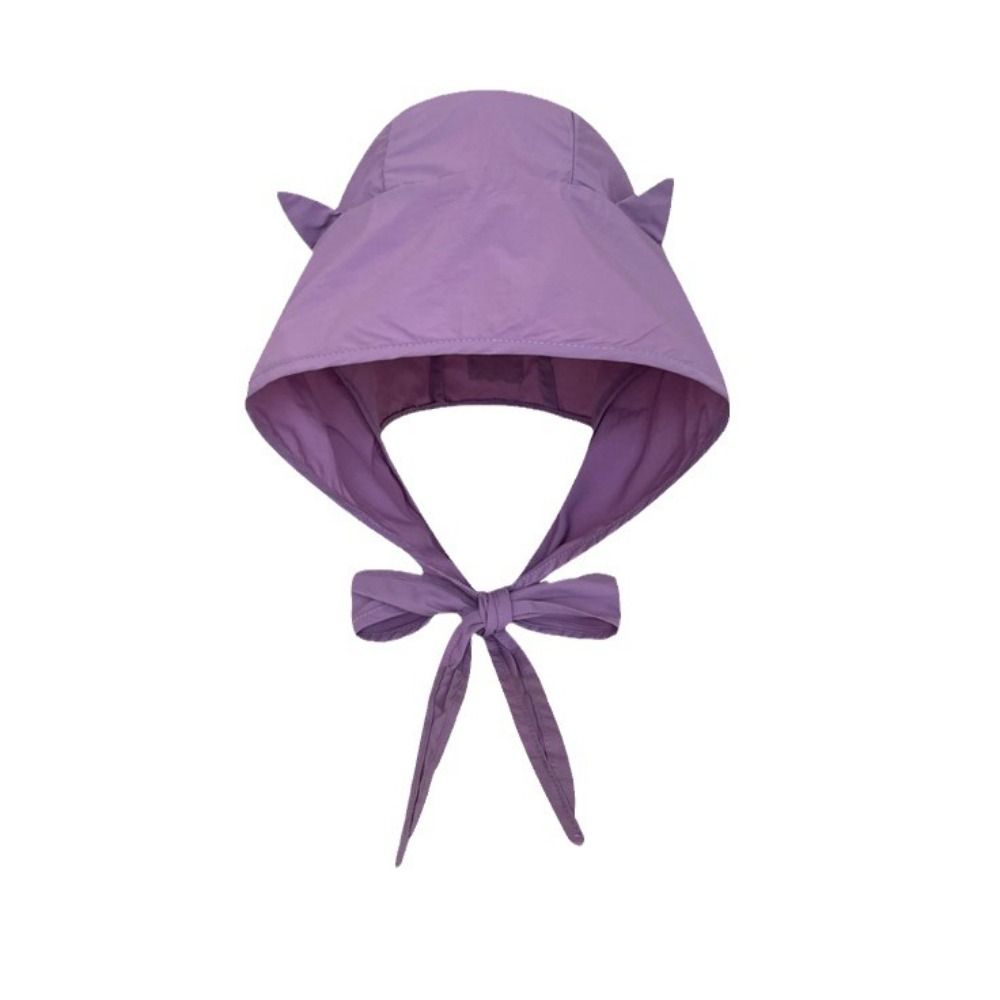 Solid Color Headscarf Hats Y2K Shawl Hat Fashion Sun Protection Caps Summer
