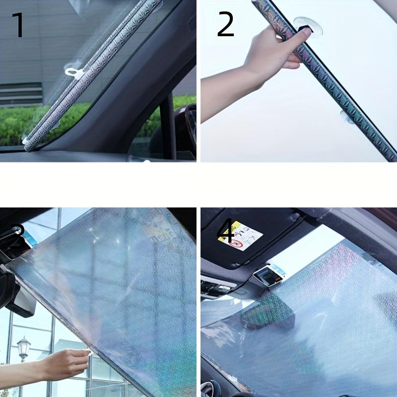 Automotive Automatic Roller Shutter Sunshade Car Window Heat-insulating Curtains Car Curtains Car Automatic Retractable Sun Bloc
