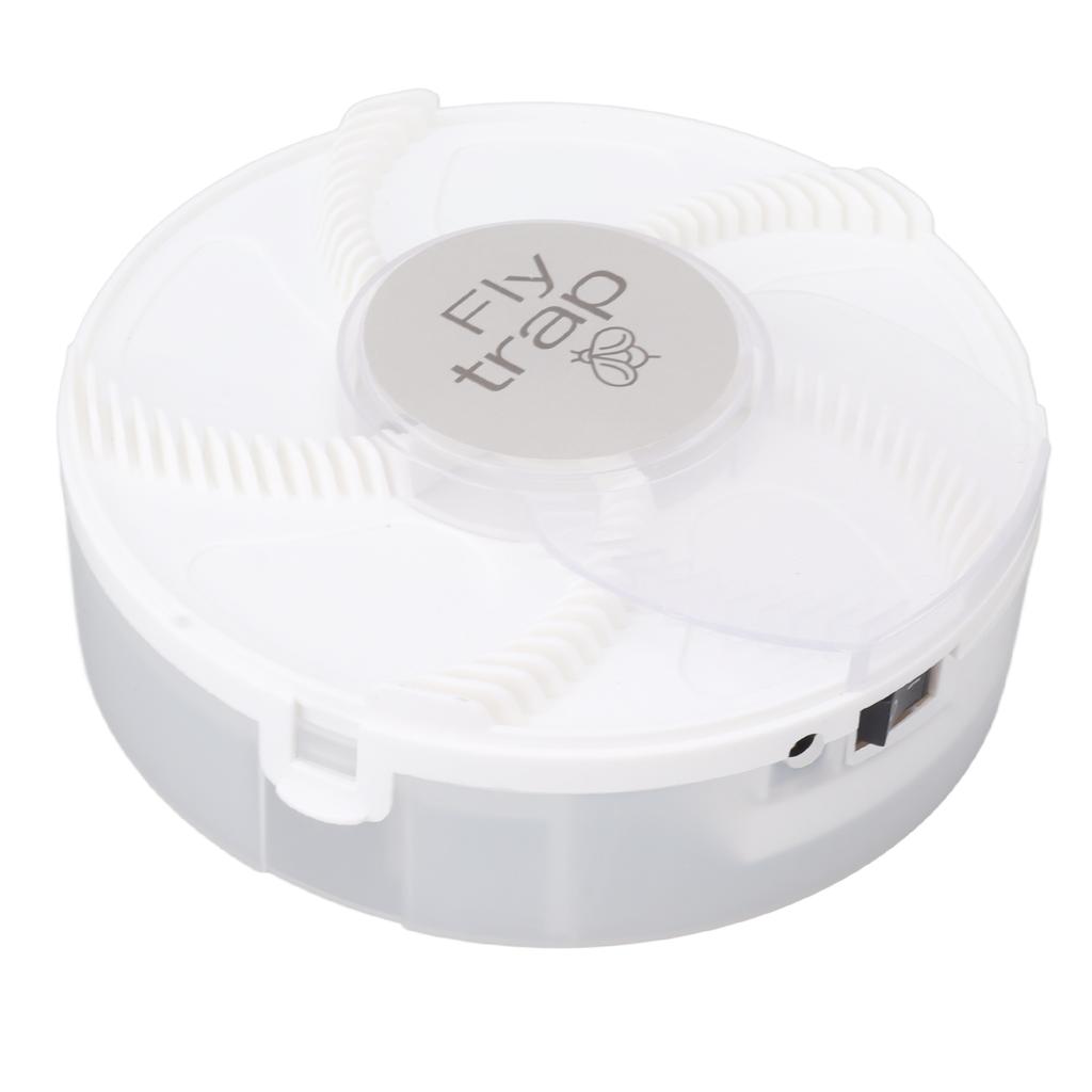 Электрическая ловушка для мух, автоматическая зарядка через USB, тихая съемная ловушка для мух для кухни ресторана