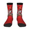 Winter Warm Hip-hop Unisex Digimon and Crests Socks Nostalgic Anime Breathable Skateboard Socks