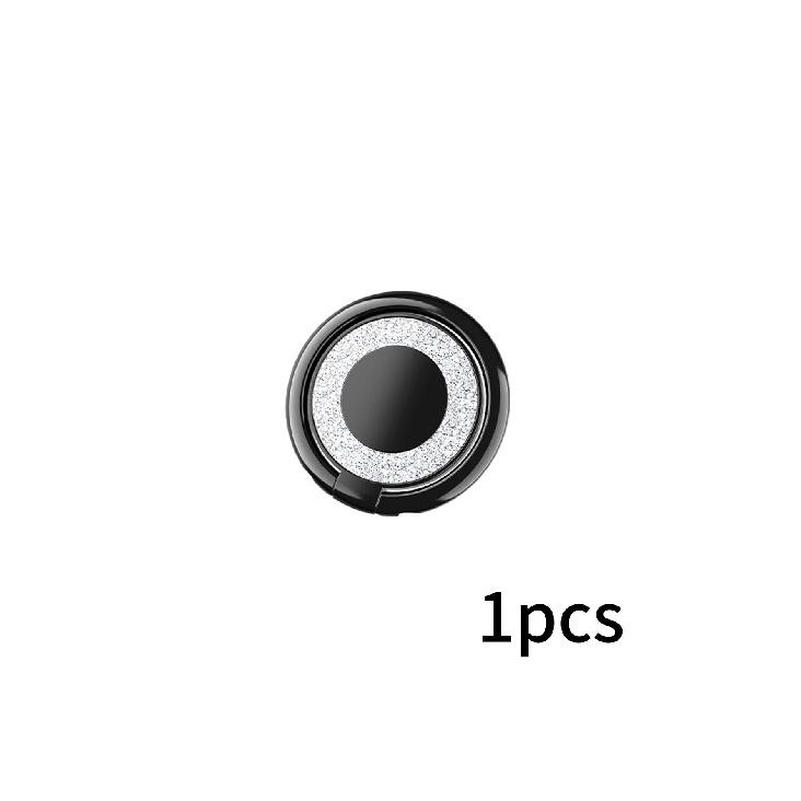 Круглый Складной Держатель-Кольцо для Телефона из Цинкового Сплава 360 ° 1 Вращающаяся Магнитная Ленивая Подставка