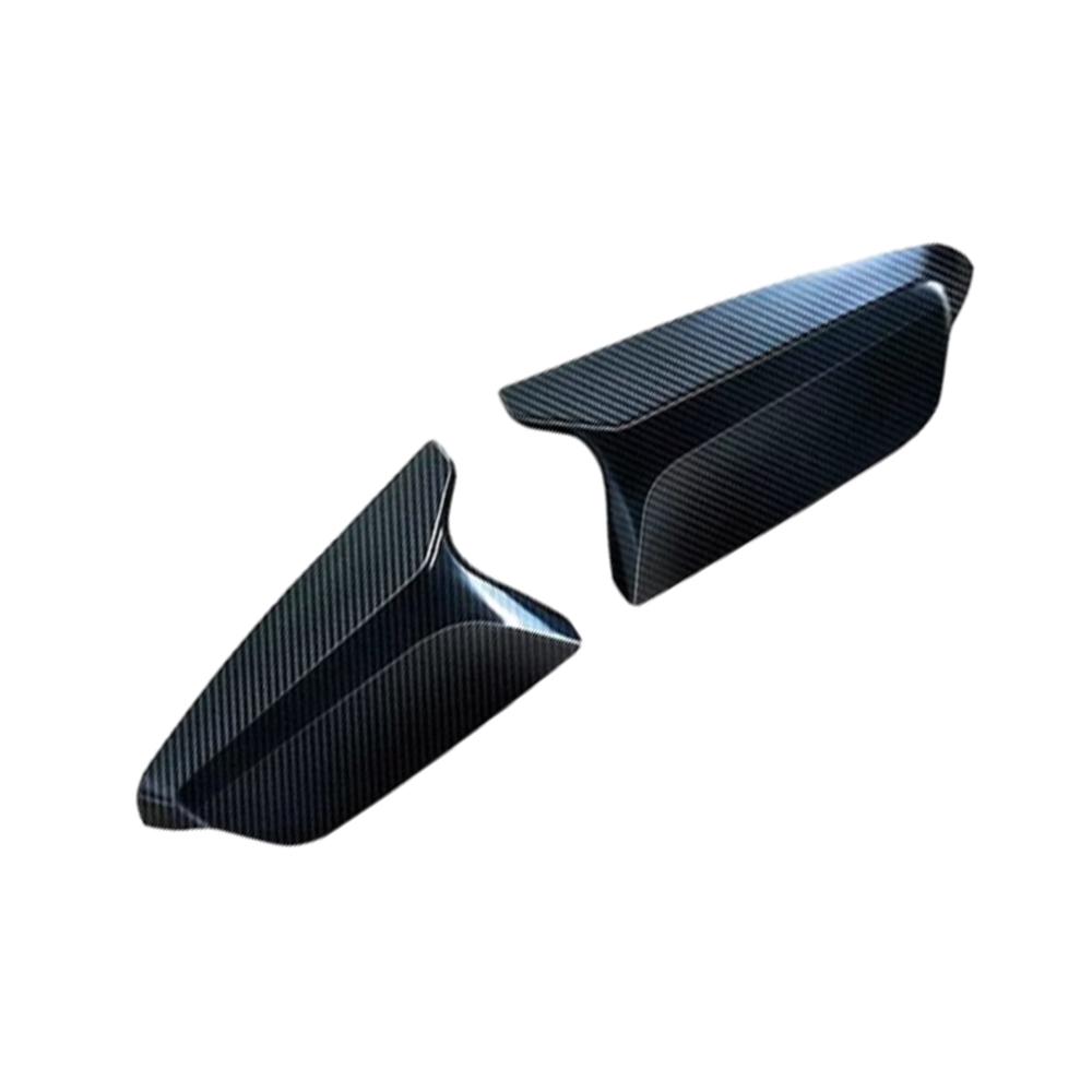 1 Pair Car Side Mirror Cover ABS Carbon Fiber Rear View Mirror Housing Caps For Chevrolet Malibu XL 2016 2017 2018