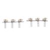 Metal Guitar Tuners Machine Heads 3L3R Configuration String Pegs Tuners  For Classical Guitar