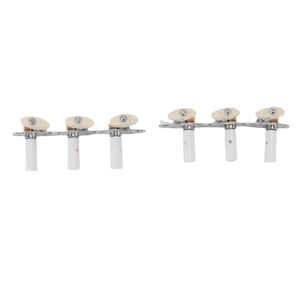 Metal Guitar Tuners Machine Heads 3L3R Configuration String Pegs Tuners For Classical Guitar