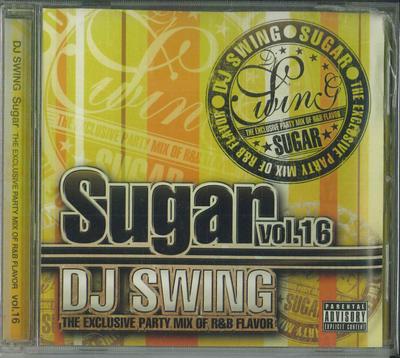 CD-микс DJ SWING Sugar Vol.16 MPCS016 MASTERPIECE PRO 2006 Япония Рэп Хип-Хоп R&B Б/у
