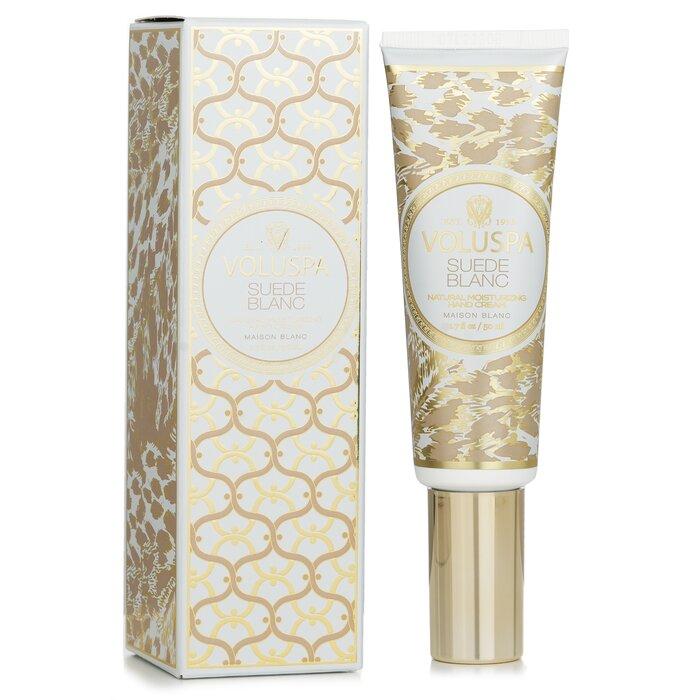 VOLUSPA Suede Blanc Крем для рук - Маслянистая замша, Амбра и Кедр