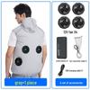 Men's Cross-Border Cooling Fan Vest - Summer Sun Protection Workwear