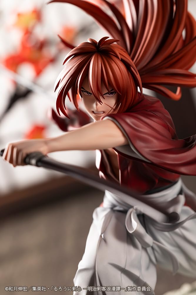 Kotobukiya Телевизионный аниме-мечник Кеншин Романтичный ARTFX J Химура Кеншин масштабная ПВХ окрашенная готовая фигурка "Rurouni -Meiji Story-" 1/8