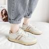Модные женские кроссовки, осенние новые повседневные кроссовки для ходьбы, женские кроссовки на плоской подошве высокого качества, модные повседневные туфли на плоской подошве