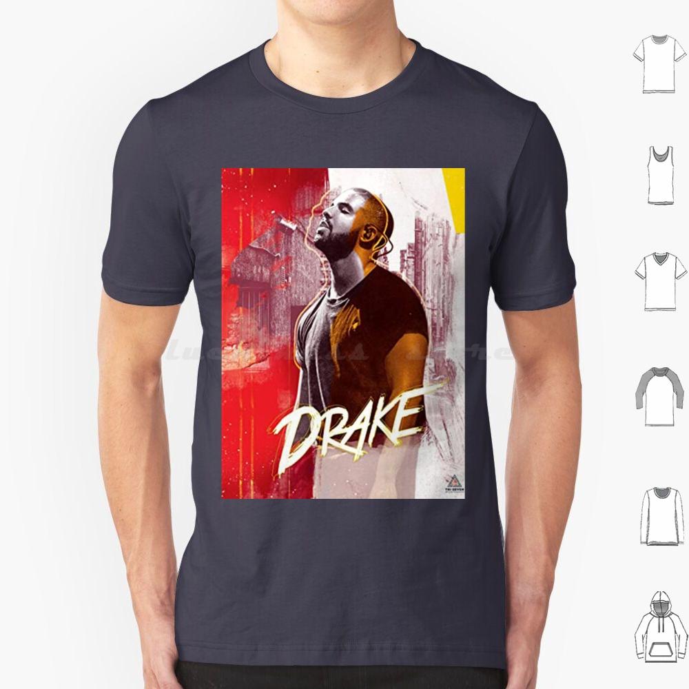 Man Cool Band Poster T Shirt Cotton Men Women DIY Print Album Music Wadaks Aesthetic Good Drakes Love Cover Rapper