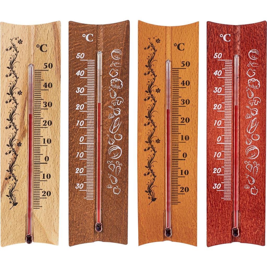 wooden room thermometer | 010200