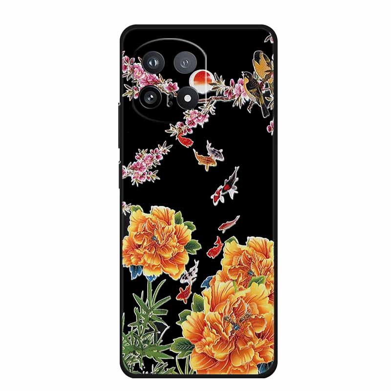 3D Тисненый Чехол для Телефона Для Vivo iQOO 15 5G Чехол Coque 6.85" Funda Черный Силиконовый Мягкий Задний Чехол Для Vivo iQOO 15 2025 Чехол Корпуса