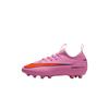 Ткань Jr. Футбольные бутсы Mercurial Vapor 16 Academy Простые Легкие Удобные Детские кроссовки Розовые FQ8407-600