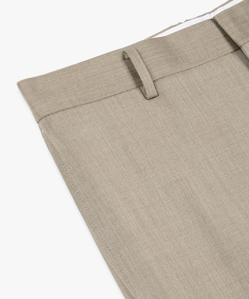 MAN ON THE BOON Four Seasons Wool Twill Suit Pants_Brown 4716152002