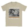 Punch Baby Monkey Holding Plush Toy TShirts for Unisex Crazy Pure Cotton Tees Crew Neck Short Sleeve T Shirt Plus Size Clothes