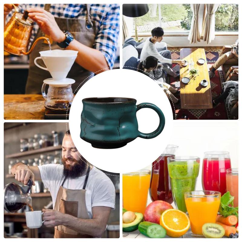 Эстетичные кружки, необычная керамическая кружка, симпатичные кофейные чашки, необычные уникальные кофейные кружки, фермерские кофейные кружки для родственников и друзей