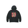 Tiger Print Drop Shoulder Hoodie Men Hoodie Black GG0775